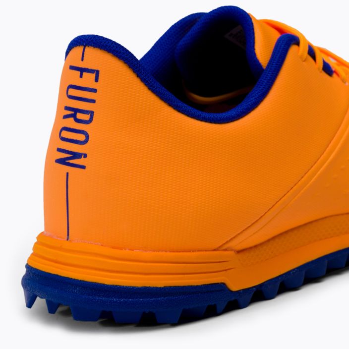 Buty piłkarskie dziecięce New Balance Furon V6+ Dispatch JNR TF impulse/vibrant orange 8