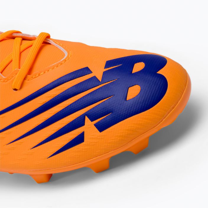 Buty piłkarskie dziecięce New BalanceFuron V6+ Dispatch JNR FG impulse/vibrant orange 7