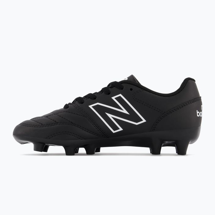 Buty piłkarskie dziecięce New Balance 442 V2 Academy FG czarne JS43FBK2.M.035 12