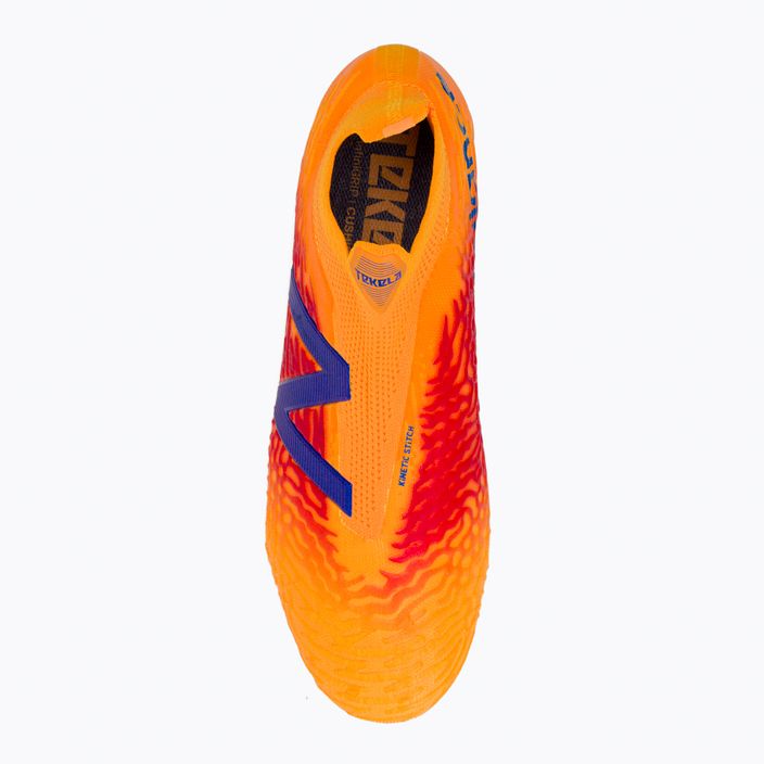 Buty piłkarskie męskie New Balance Tekela V3+ Pro FG impulse/vibrant orange 6