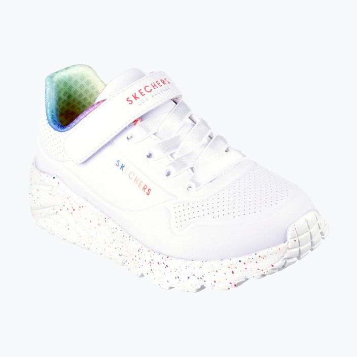 Buty dziecięce SKECHERS Uno Lite Rainbow Specks white/multi 11