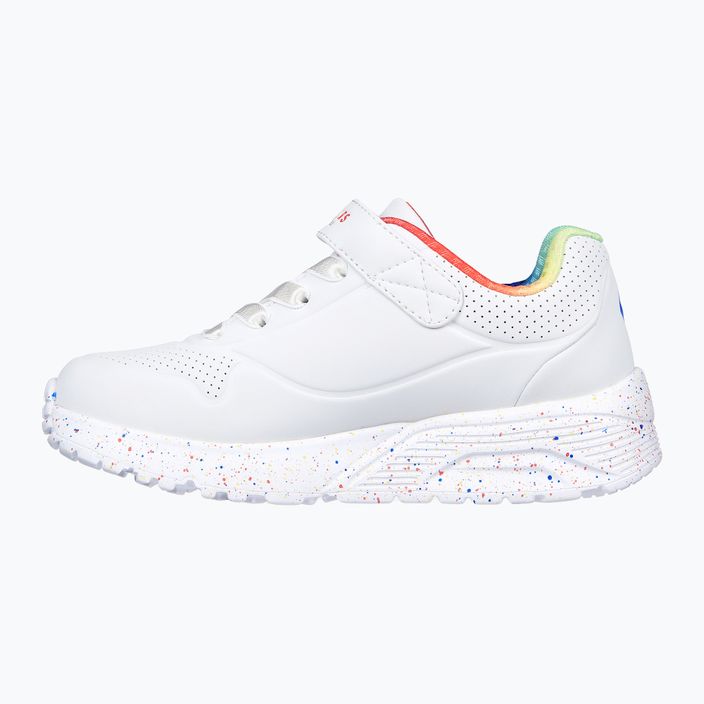 Buty dziecięce SKECHERS Uno Lite Rainbow Specks white/multi 13