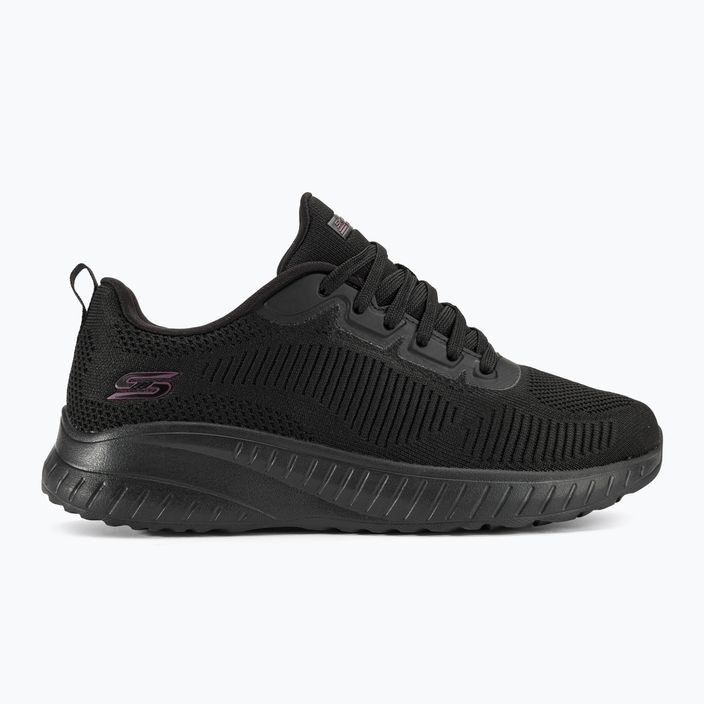 Buty damskie SKECHERS Bobs Squad Chaos Face Off black 2
