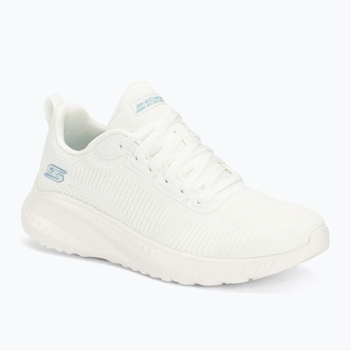 Buty damskie SKECHERS Bobs Squad Chaos Face Off white/white