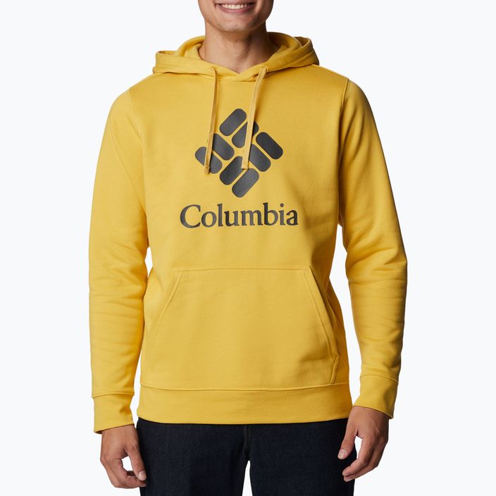 Bluza męska Columbia Trek Hoodie golden nugget/csc stacked graphic