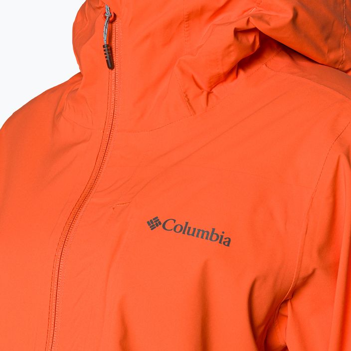 Kurtka przeciwdeszczowa damska Columbia Omni-Tech Ampli-Dry sunset orange 3