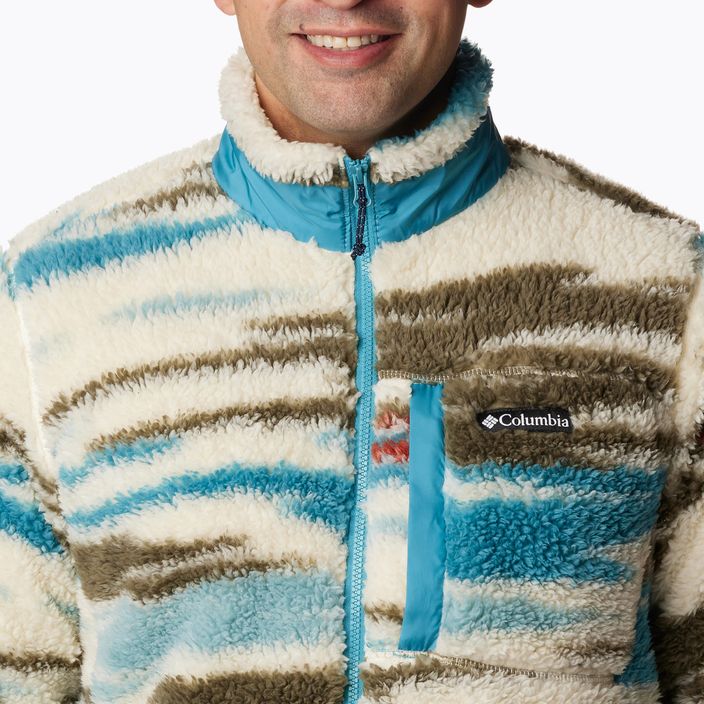 Bluza polarowa męska Columbia Winter Pass Print Fleece chalk skyscape print 6