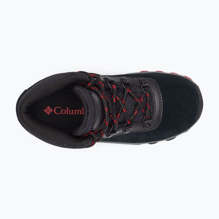 Buty turystyczne dziecięce Columbia Newton Ridge Amped black/mountain red 18