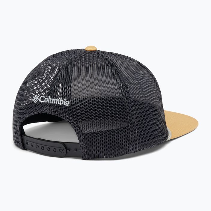 Czapka z daszkiem Columbia Columbia Flat Brim Snap dark stone/light camel/west fish 2