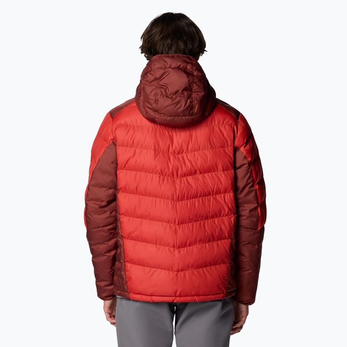 Kurtka puchowa męska Columbia Labyrinth Loop II Hooded sail red/ spice 3