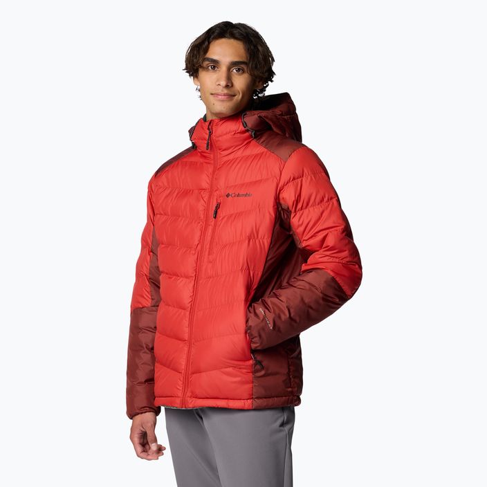 Kurtka puchowa męska Columbia Labyrinth Loop II Hooded sail red/ spice 4