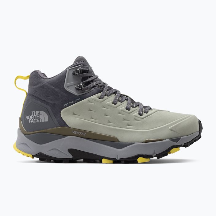 Buty turystyczne męskie The North Face Vectiv Exploris Mid Futurelight Leather tea green/grey 2