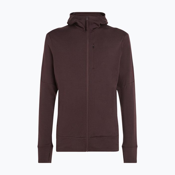 Bluza trekkingowa męska icebreaker Merino 260 Quantum IV Zip Hoodie bittersweet 11