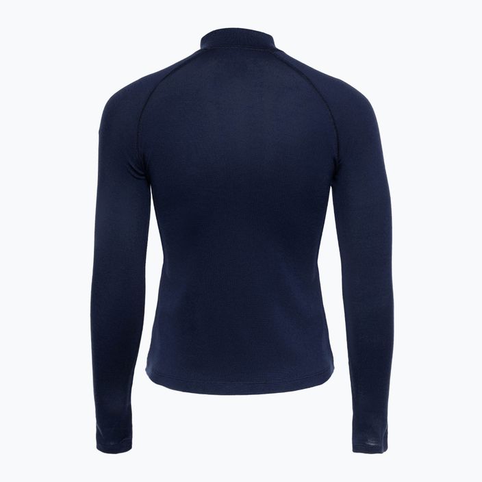 Bluza termoaktywna dziecięca icebreaker 260 Tech LS Half Zip midnight navy 2