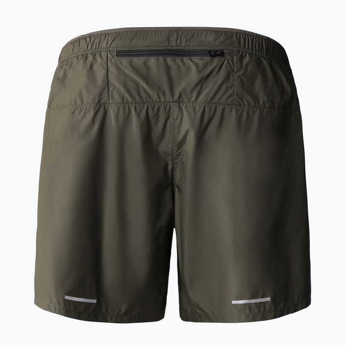 Spodenki do biegania męskie The North Face Limitless Run new taupe green 2