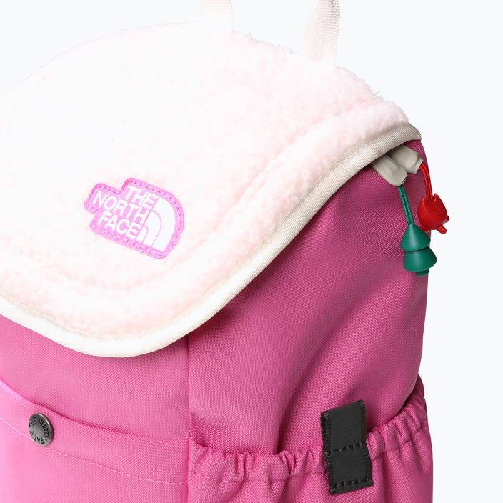 Plecak miejski dziecięcy The North Face Mini Explorer 10 l super pink/purdy pink/gardenia white 4