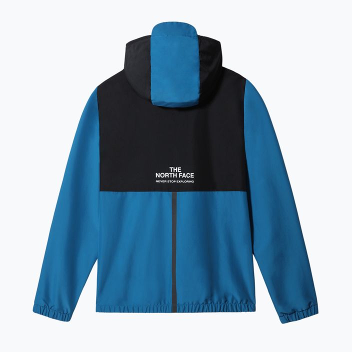 Kurtka przeciwwiatrowa męska The North Face MA Wind Anorak banff blue/black 9