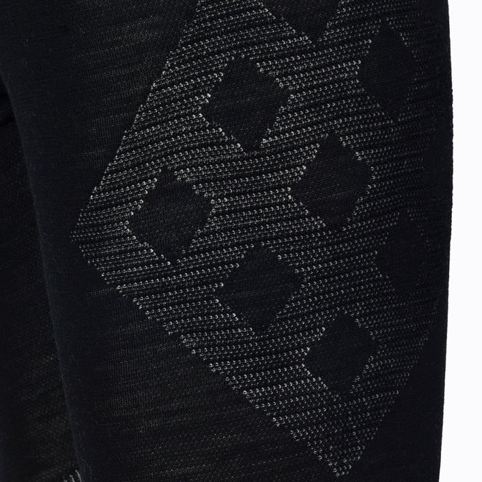 Spodnie termoaktywne damskie Smartwool Intraknit Thermal Merino Base Layer Bottom black/white 7