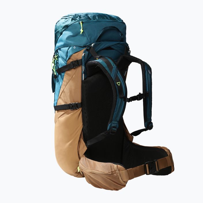 Plecak trekkingowy The North Face Terra 55 l blue coral/utility brown/led yellow 2