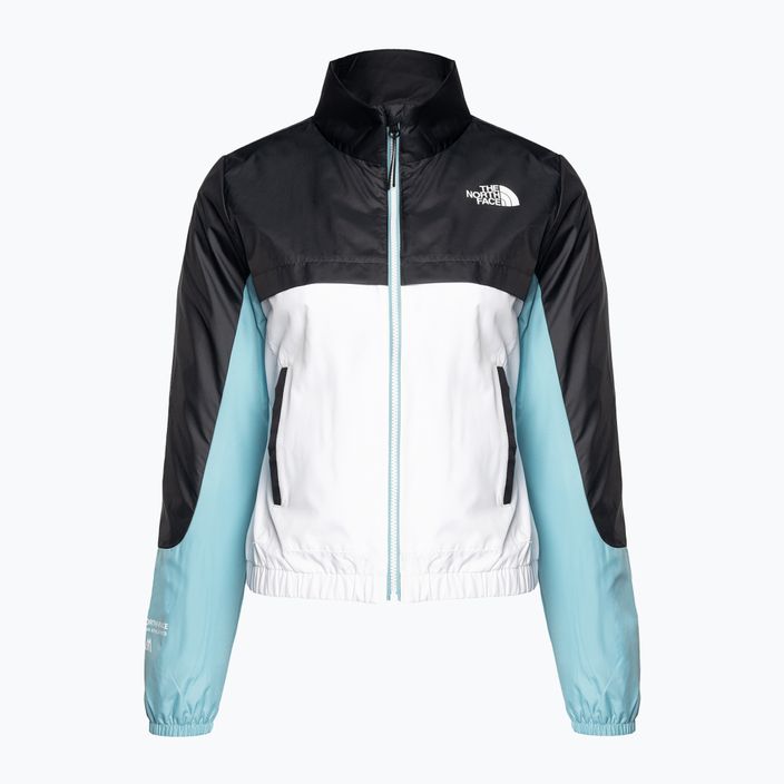 Kurtka przeciwwiatrowa damska The North Face Mountain Athletics Wind Full Zip white/reef waters