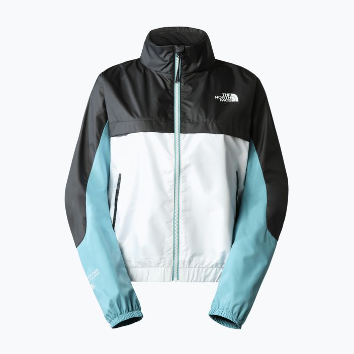 Kurtka przeciwwiatrowa damska The North Face Mountain Athletics Wind Full Zip white/reef waters 5