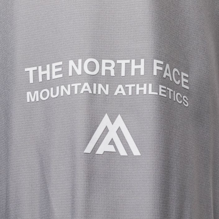 Kurtka przeciwwiatrowa męska The North Face Mountain Athletics Wind Full Zip meld grey/led yellow 7