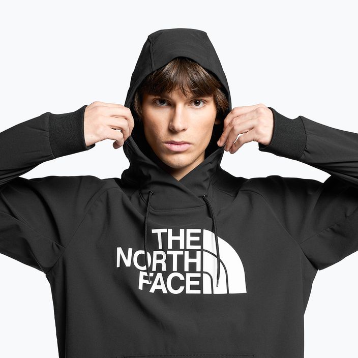 Kurtka softshell męska The North Face Tekno Logo Hoodie black/white 5