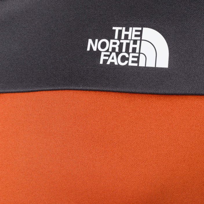 Bluza trekkingowa męska The North Face Reaxion Fleece P/O Hoodie rustet bronze/asphalt grey 3