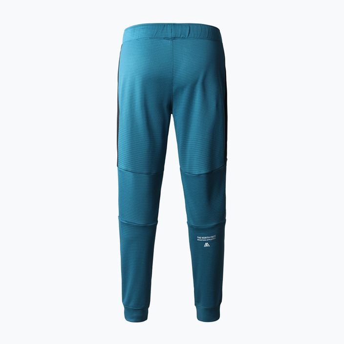 Spodnie do biegania męskie The North Face MA Pant Fleece blue coral/black 2