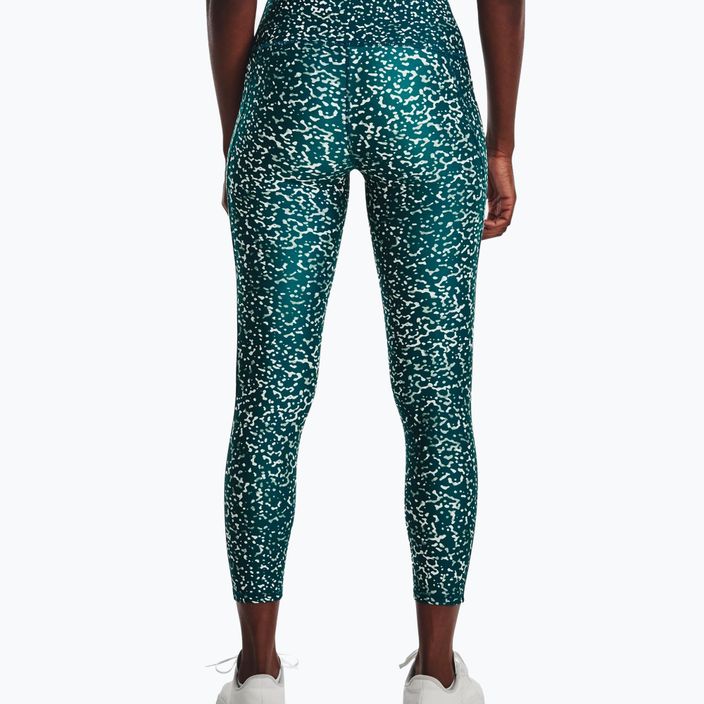 Legginsy damskie Under Armour Armour Aop Ankle Compression tourmaline teal/fresco green/opal green 4