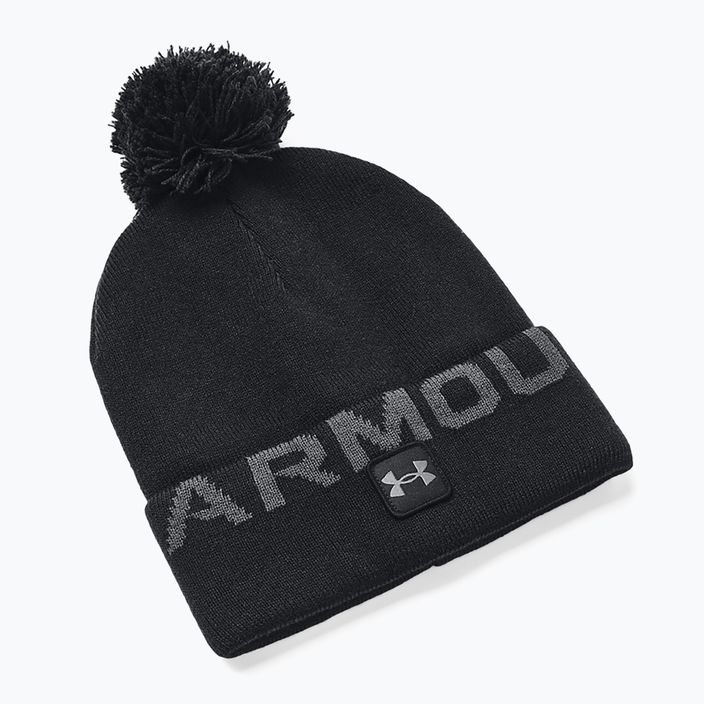Czapka zimowa męska Under Armour UA Halftime Fleece Pom black/pitch gray/pitch gray 4