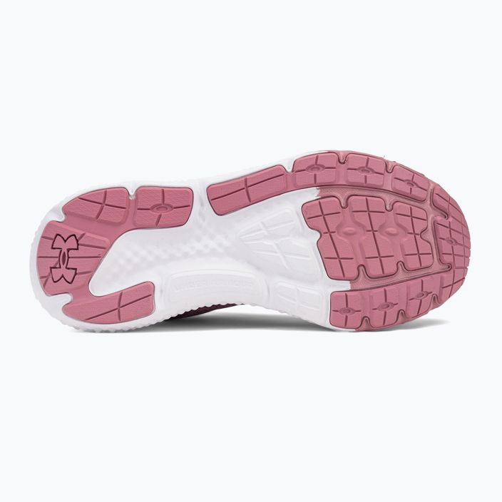 Buty do biegania damskie Under Armour W Charged Rogue 3 Knit pink elixir/white/metallic silver 5