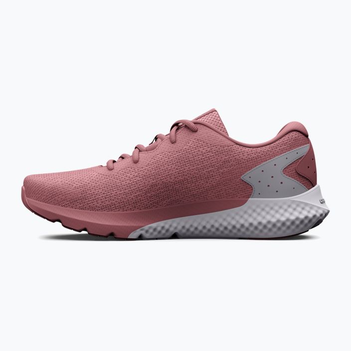 Buty do biegania damskie Under Armour W Charged Rogue 3 Knit pink elixir/white/metallic silver 12