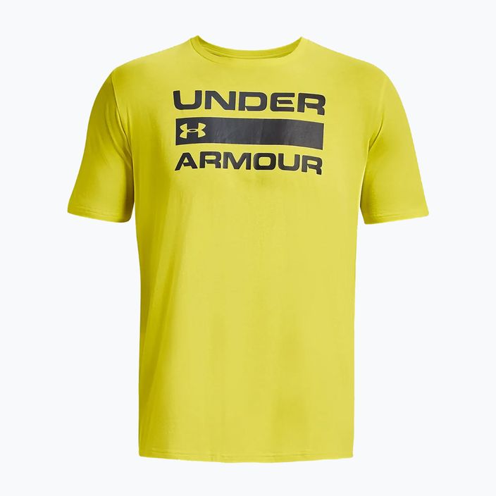 Koszulka męska Under Armour Team Issue Wordmark starfruit/black 5