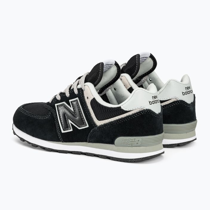 Buty dziecięce New Balance GC574 black NBGC574EVB 3
