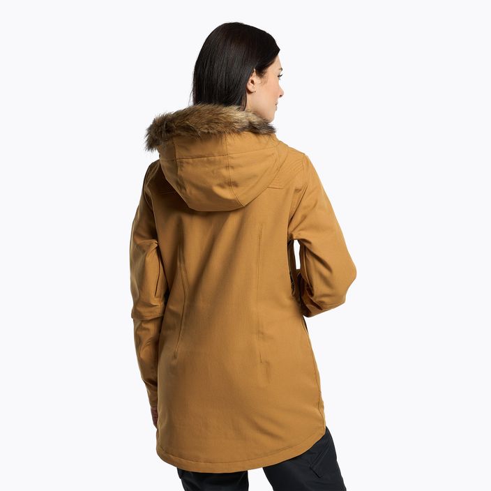 Kurtka snowboardowa damska Volcom Shadow Ins Caramel H0452306 3