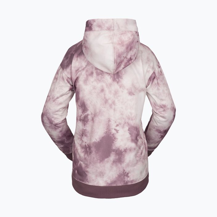 Bluza snowboardowa damska Volcom Spring Shred Hoody różowa H4152303 8