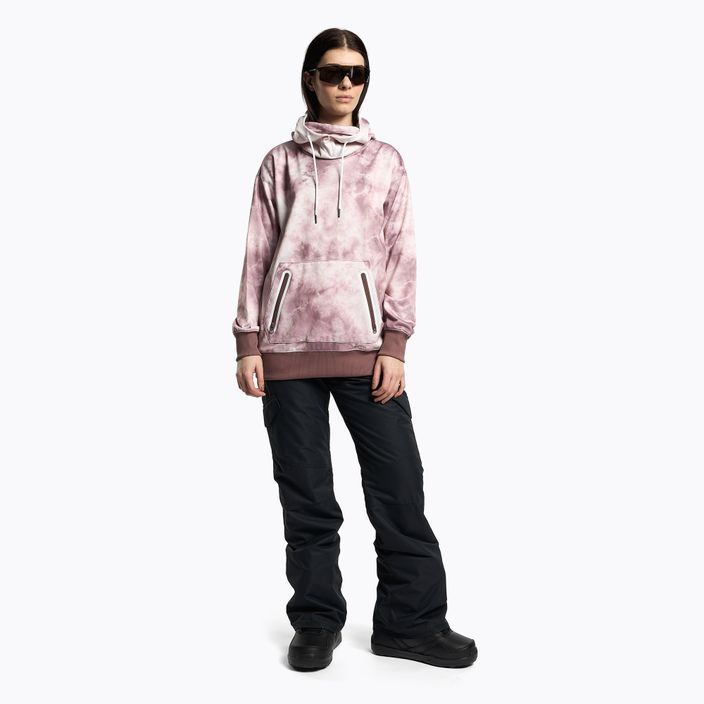 Bluza snowboardowa damska Volcom Spring Shred Hoody różowa H4152303 2