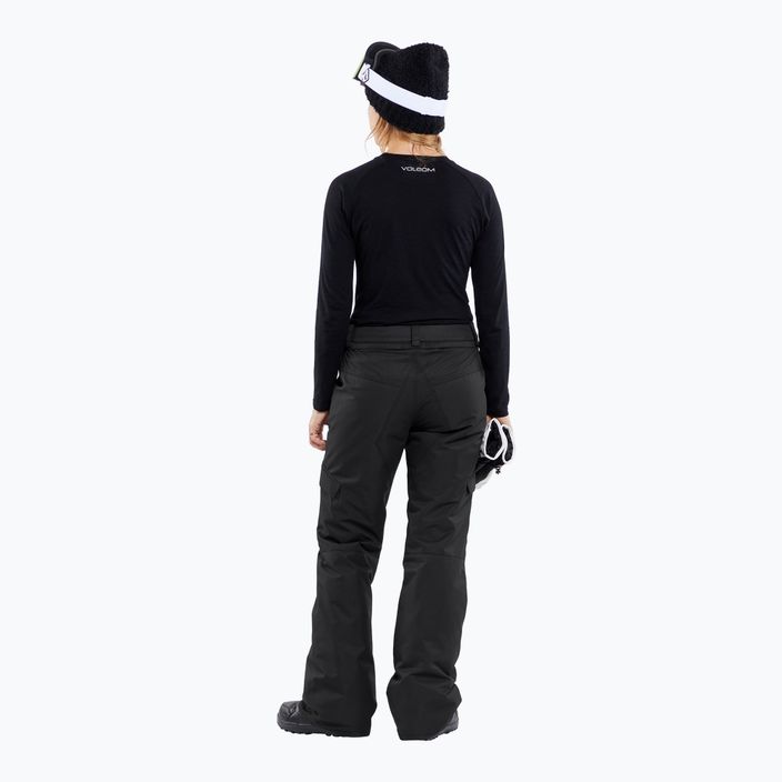 Spodnie snowboardowe damskie Volcom Bridger Ins black 2