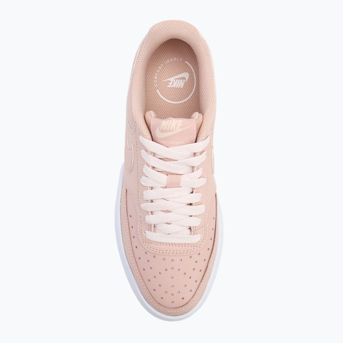 Buty damskie Nike Court Vision Alta pink oxford/white/light soft pink/pink oxford 5