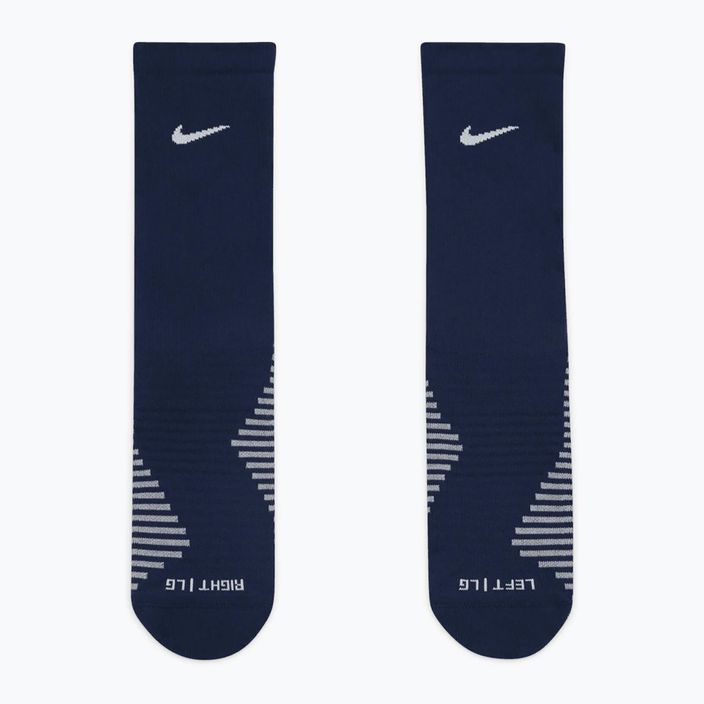 Skarpety piłkarskie Nike Strike Soccer Crew midnight navy/white 2