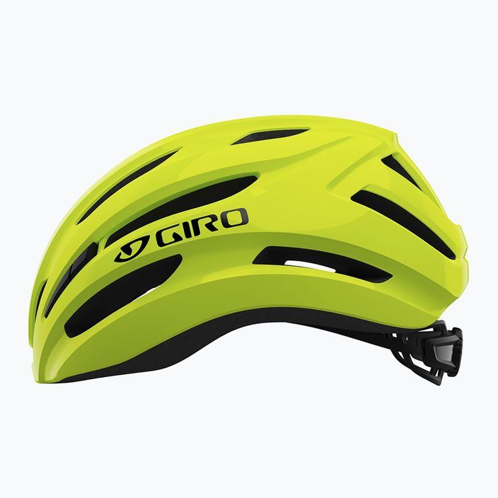 Kask rowerowy Giro Isode II gloss highlight yellow 2