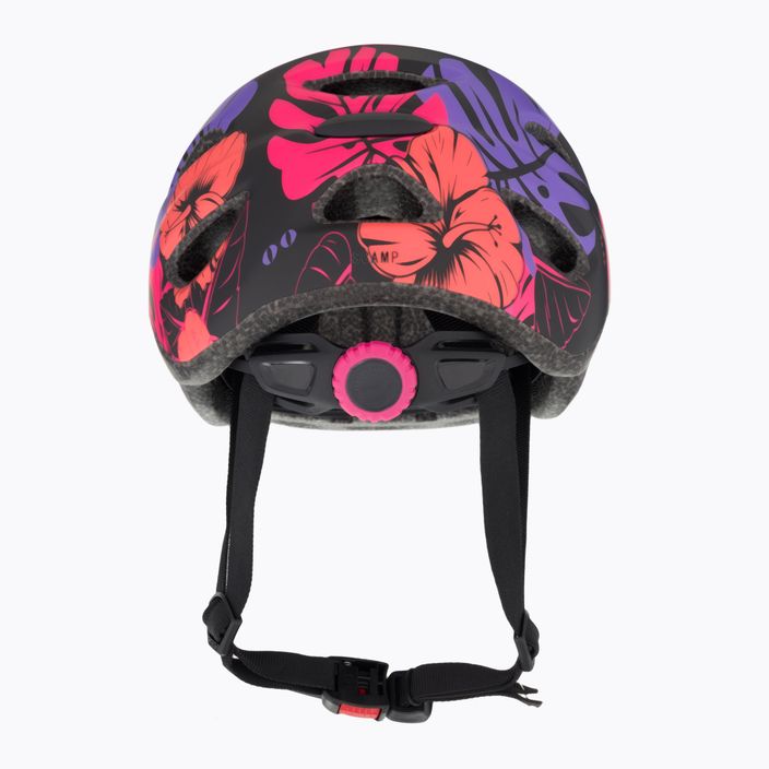 Kask rowerowy dziecięcy Giro Scamp matte black/floral 3