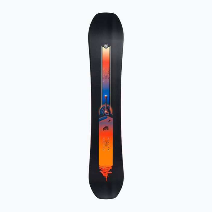Deska snowboardowa RIDE Shadowban black/red/blue 3