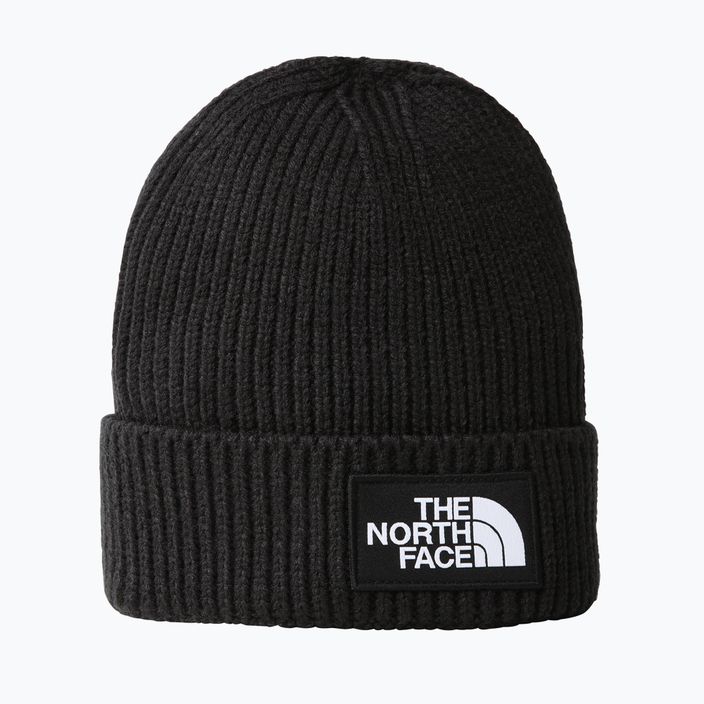 Czapka zimowa dziecięca The North Face TNF Box Logo Cuffed black 4