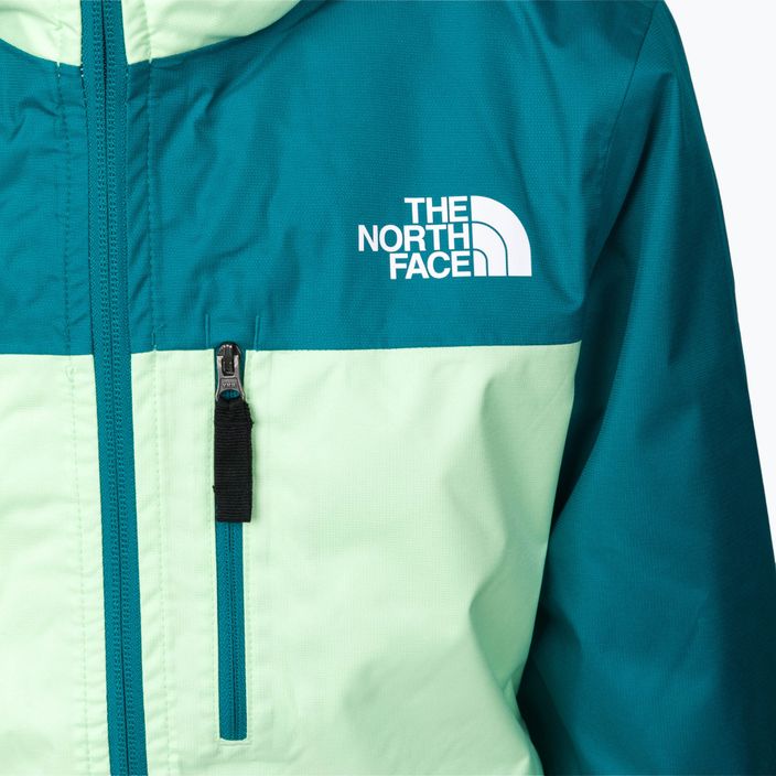 Kurtka narciarska dziecięca The North Face Teen Snowquest Plus Insulated patina green 3