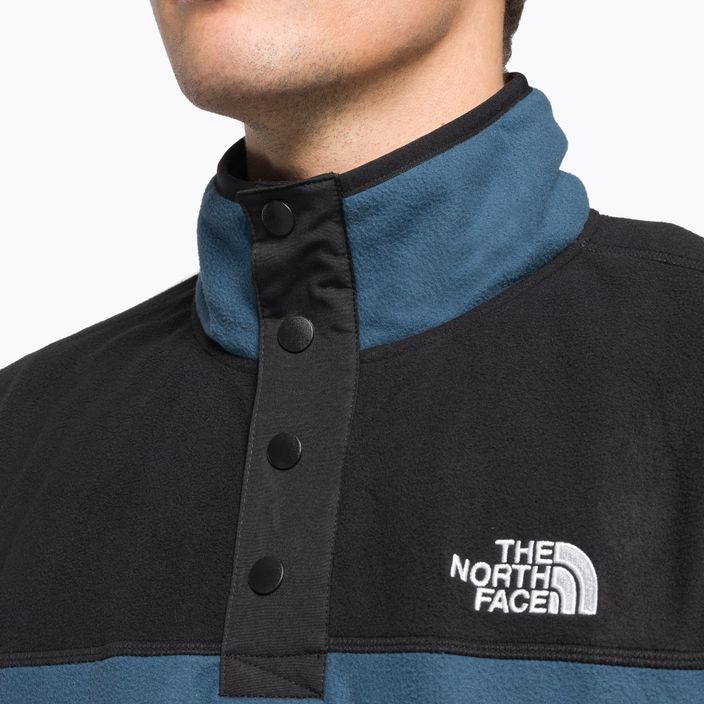 Bluza trekkingowa męska The North Face Homesafe Snap Neck Fleece Pullover shady blue/black 7