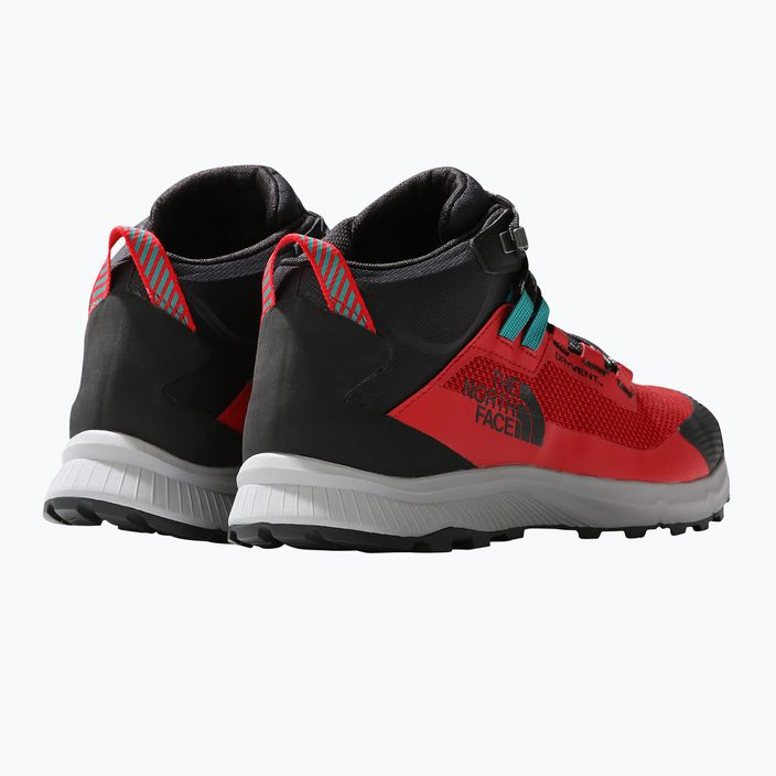 Buty trekkingowe męskie The North Face Cragstone Mid WP black/tnf red 12