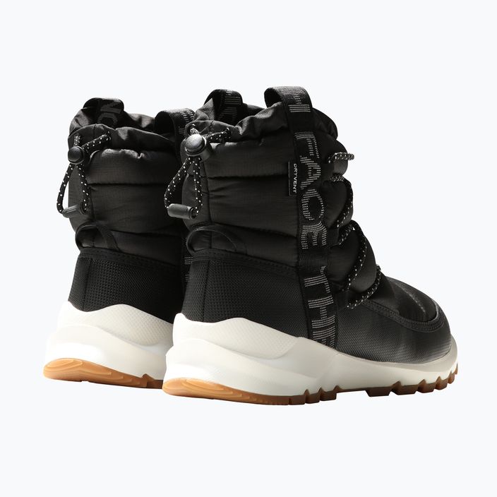 Śniegowce damskie The North Face Thermoball Lace Up WP black/gardenia white 15