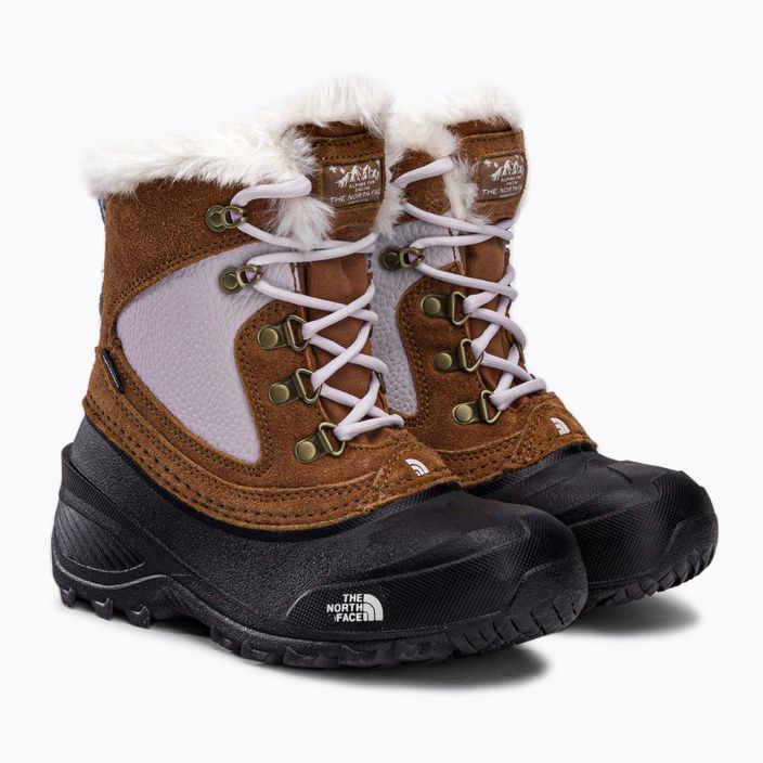 Śniegowce dziecięce The North Face Shellista Extreme toasted brown/lavender fog 4